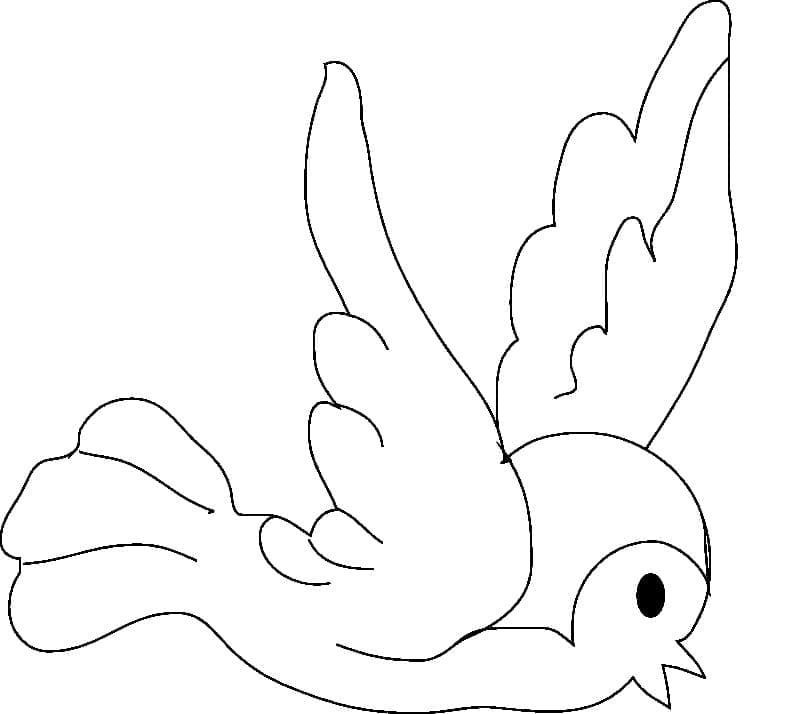 Vogel Druckbares Bild ausmalbilder