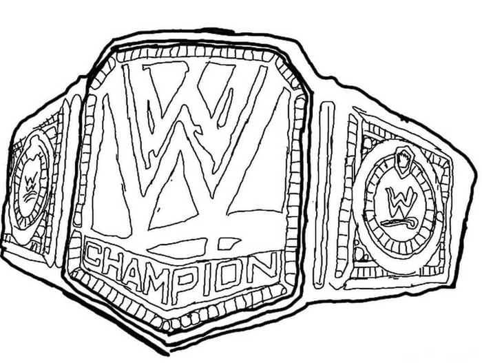 WWE (23) ausmalbilder