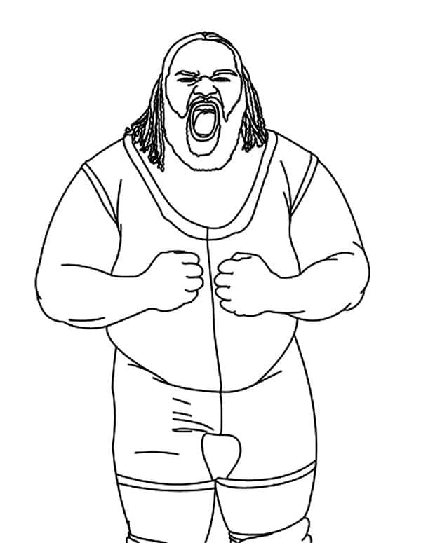 WWE (36) ausmalbilder