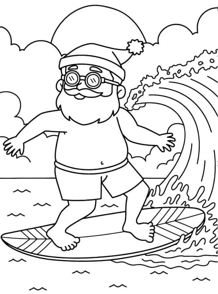 Weihnachten Weihnachtsmann ausmalbilder