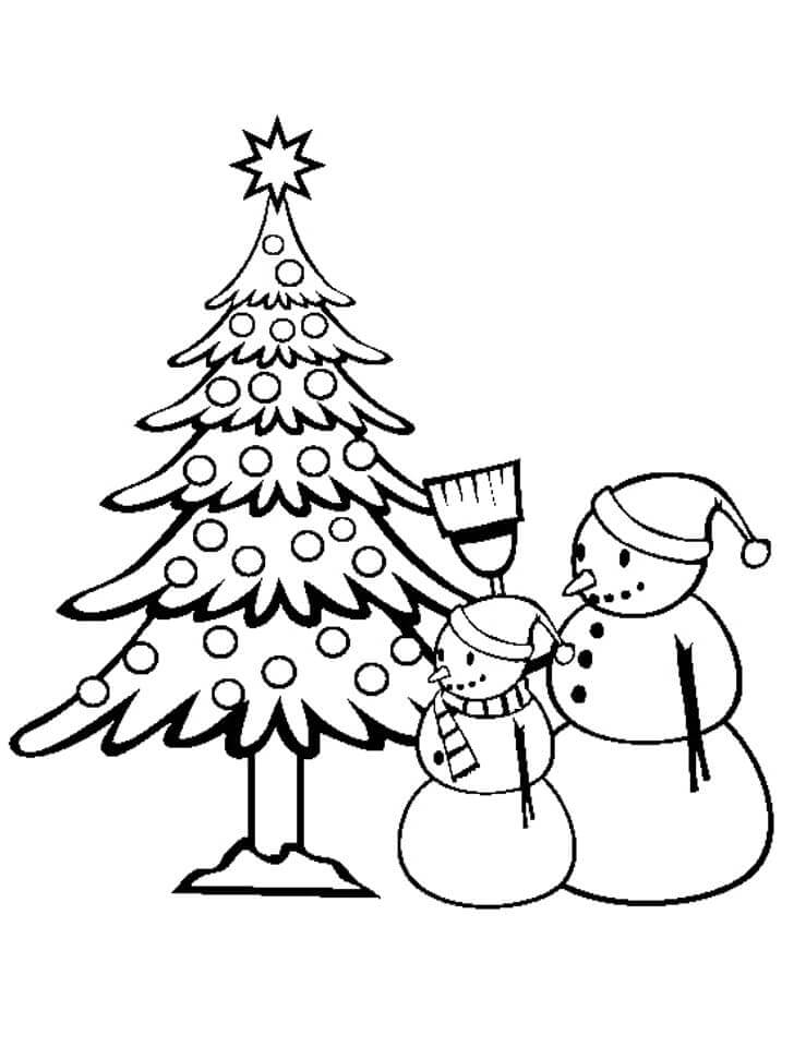 Weihnachtsbaum (8) ausmalbilder