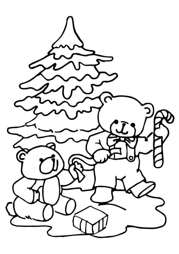 Weihnachtsbaum Für 5-Jährige Kinder ausmalbilder