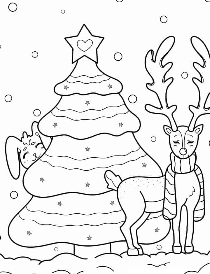 Weihnachtsbaum Zum Drucken ausmalbilder