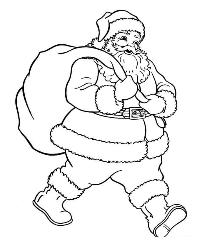 Weihnachtsmann (1) ausmalbilder