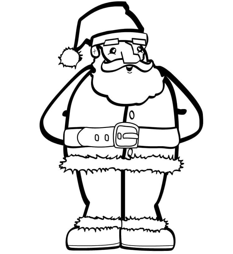 Weihnachtsmann Für 1-Jährige Kinder ausmalbilder