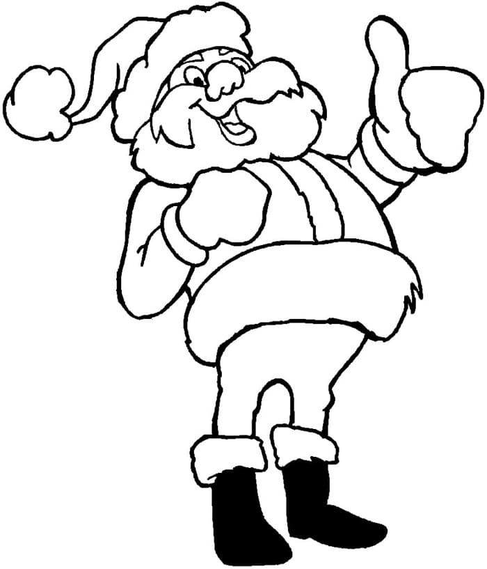 Weihnachtsmann Zum Drucken Gratis ausmalbilder