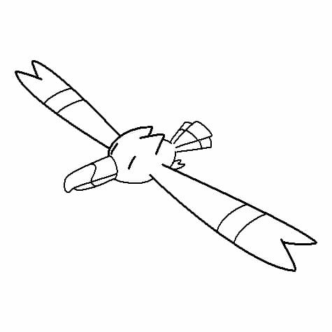Wingull Pokemon ausmalbilder