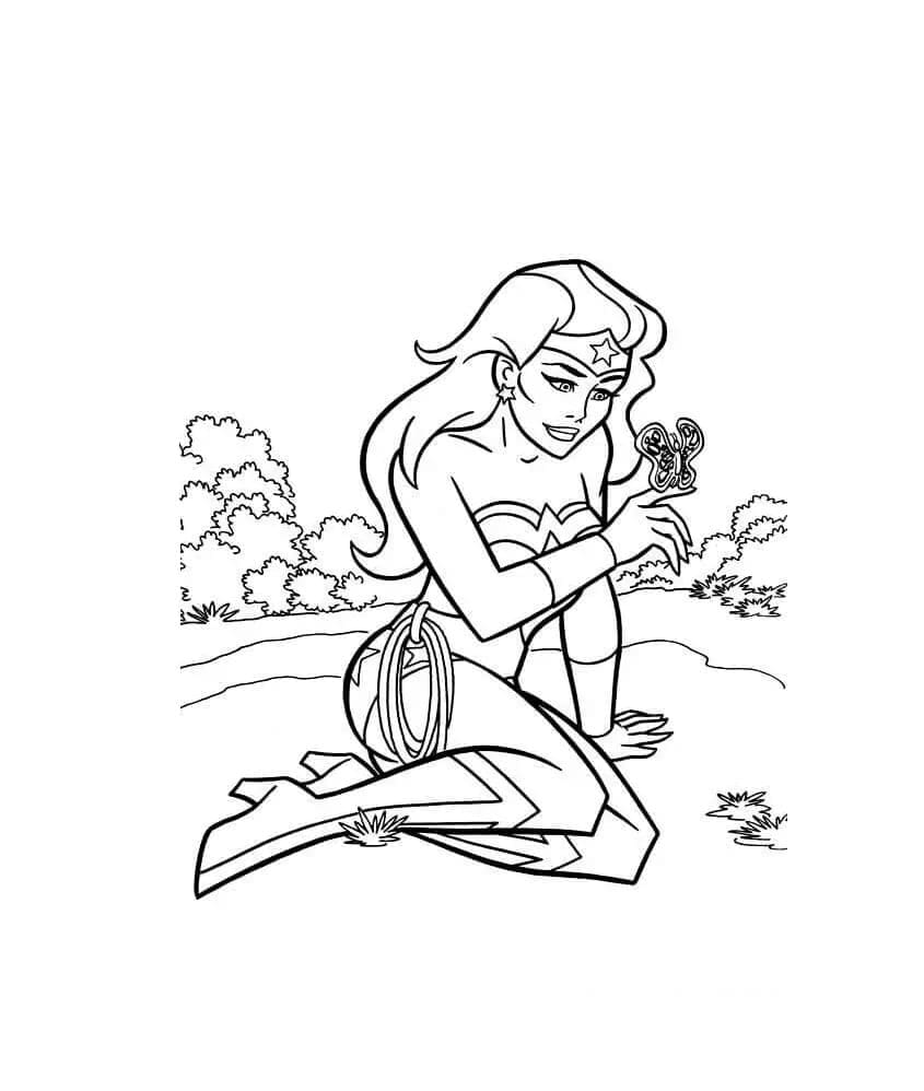 Wonder Woman Bild ausmalbilder