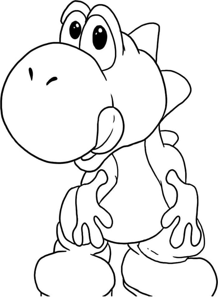 Yoshi Druckbares Bild ausmalbilder