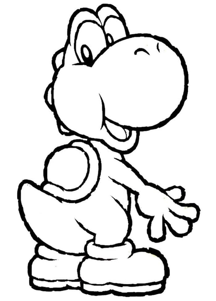 Yoshi Für Kostenlos ausmalbilder