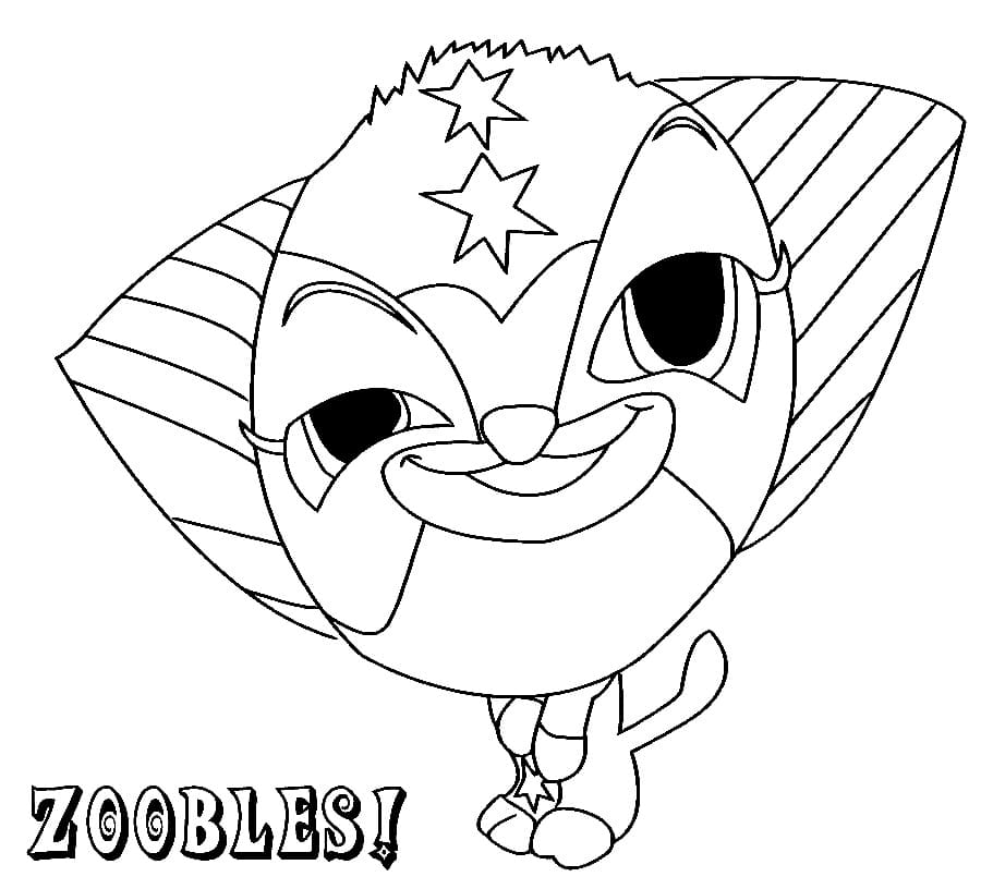 Zoobles Zum Drucken Gratis ausmalbilder