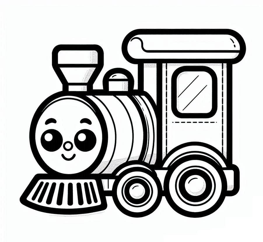 Zug 6 ausmalbilder
