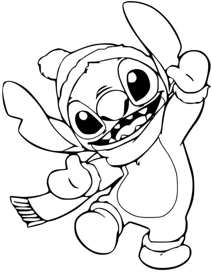Animiertes Lilo und Stitch ausmalbilder