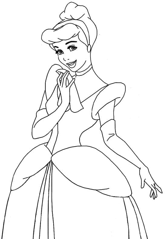 Cinderella (Aschenputtel) ausmalbilder