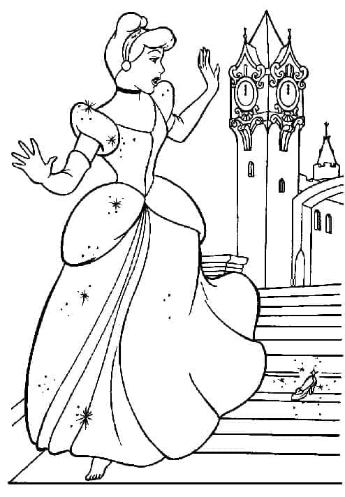Aschenputtel als Disney-Motiv ausmalbilder