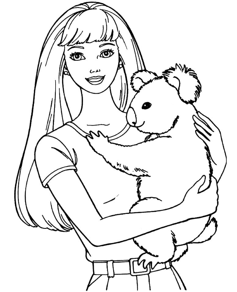 Barbie (1) ausmalbilder