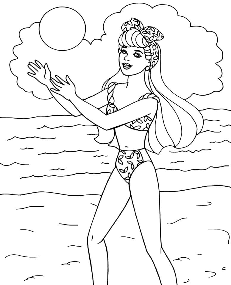 Barbie (2) ausmalbilder