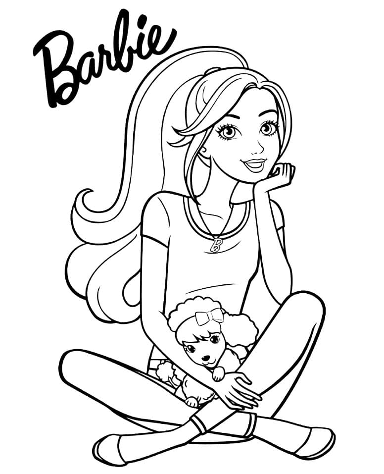 Barbie (3) ausmalbilder