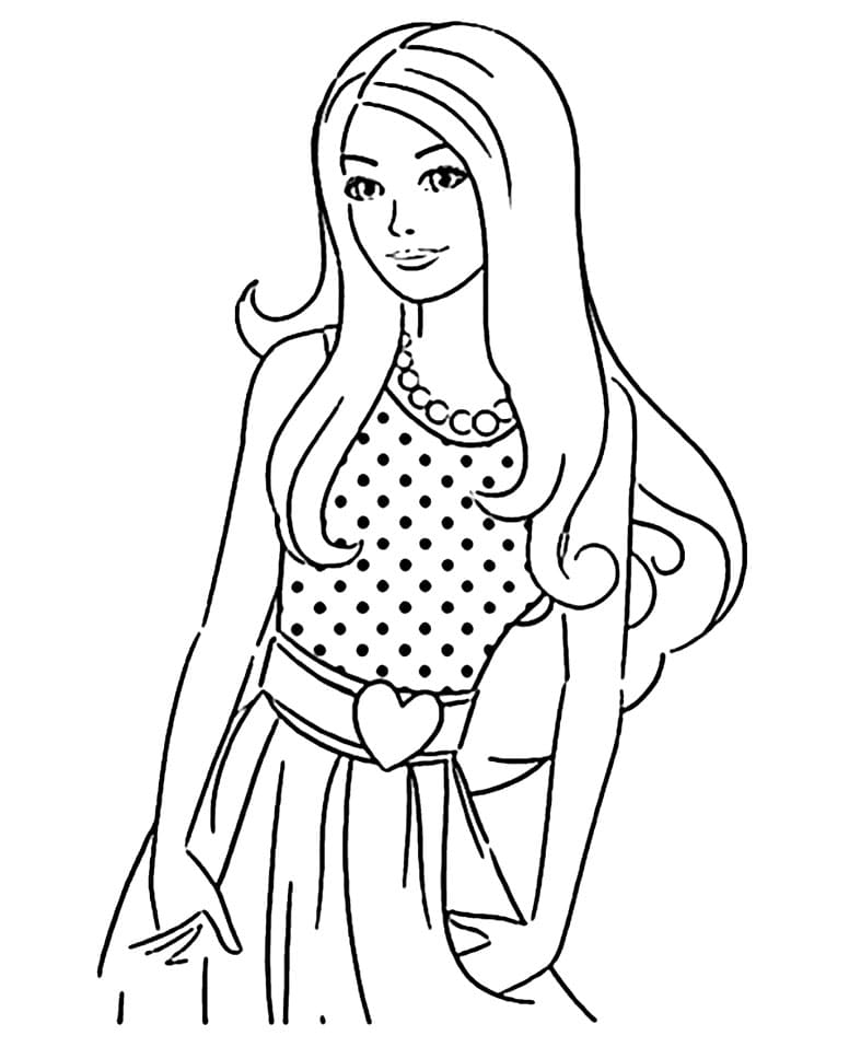 Barbie (4) ausmalbilder