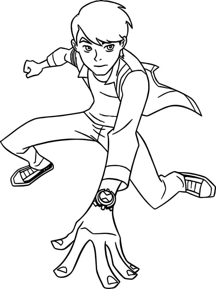 Ben 10 Malvorlage ausmalbilder