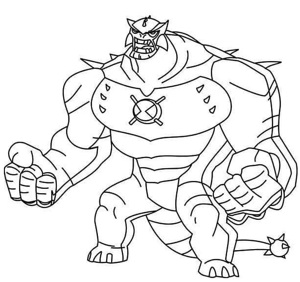 Ben 10 druckbares Bild ausmalbilder