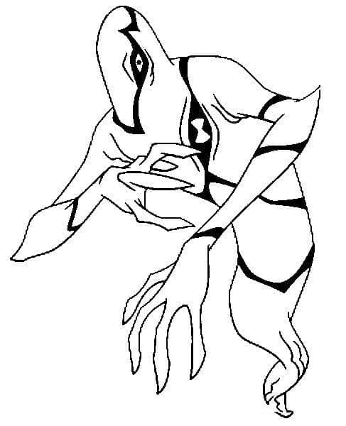 Ben 10 kostenloses Bild ausmalbilder