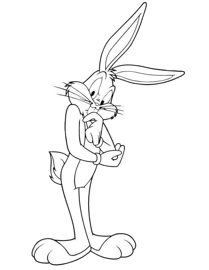 Bugs Bunny 1 ausmalbilder