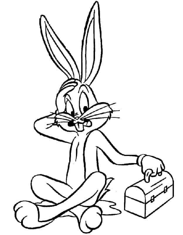Bugs Bunny für 1-jährige Kinder ausmalbilder