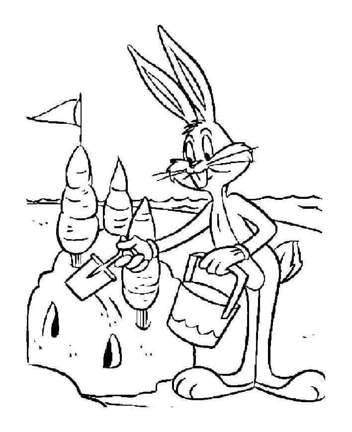 Bugs Bunny für 6-jährige Kinder ausmalbilder