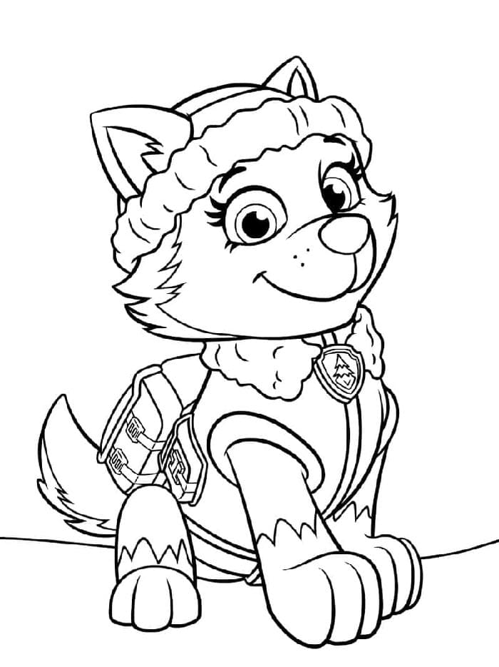 Cartoon Paw Patrol ausmalbilder