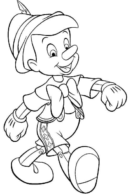 Pinocchio ausmalbilder