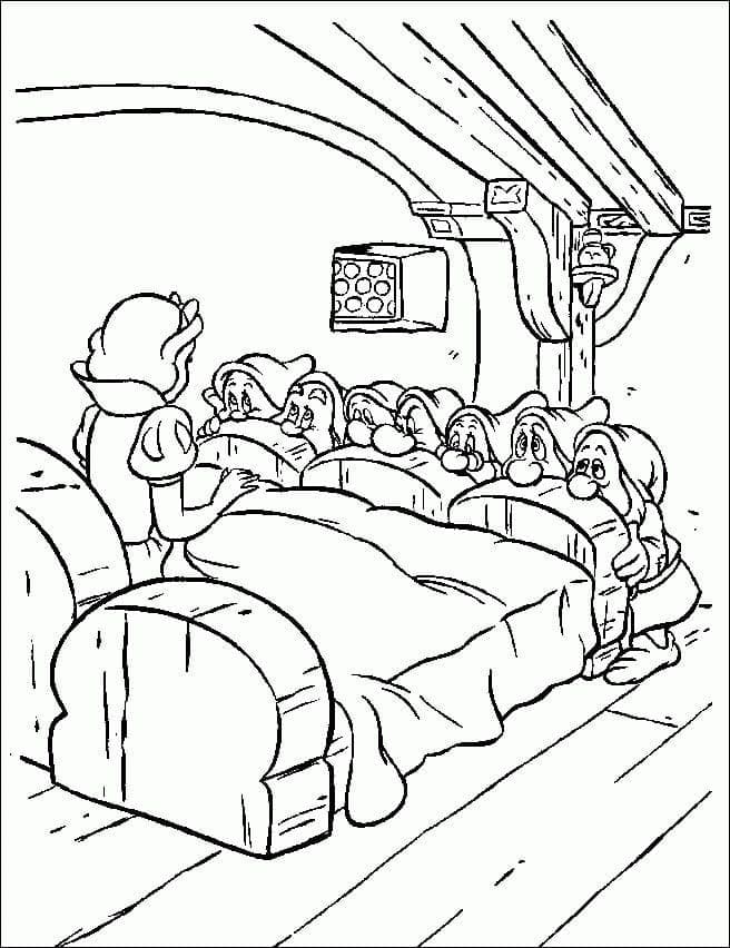 Disney-Version von Schneewittchen ausmalbilder