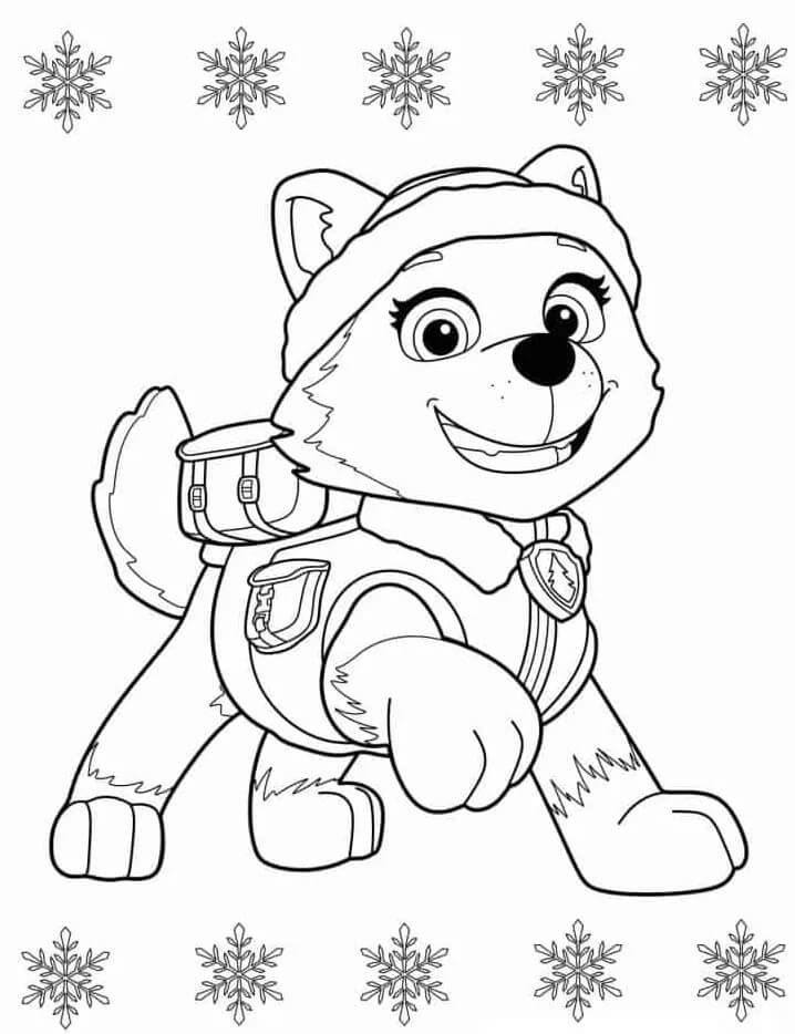Druckbare Paw Patrol für Kinder ausmalbilder