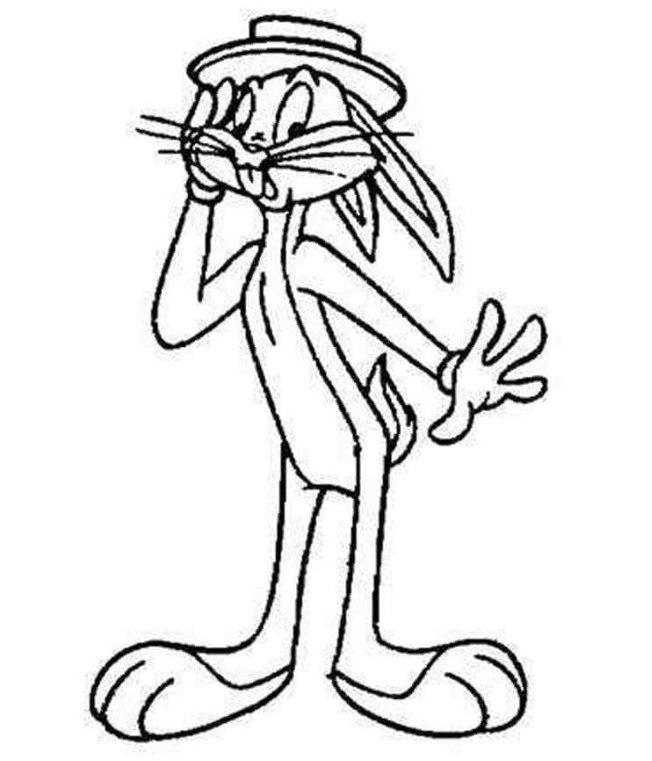 Druckbarer Bugs Bunny ausmalbilder