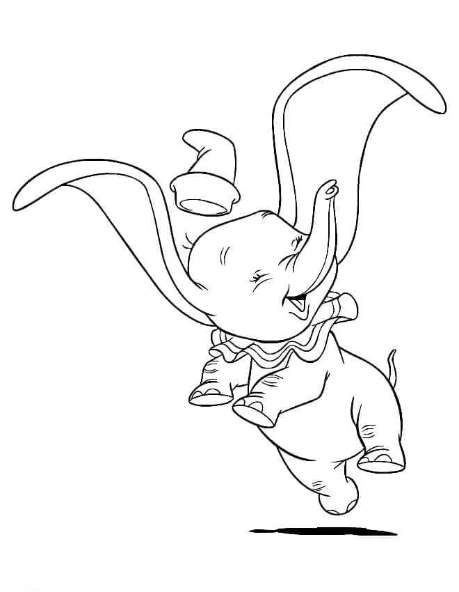 Dumbo Malvorlage ausmalbilder