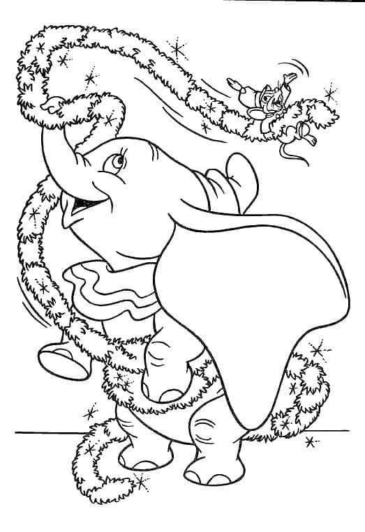 Dumbo kostenlos für Kinder ausmalbilder