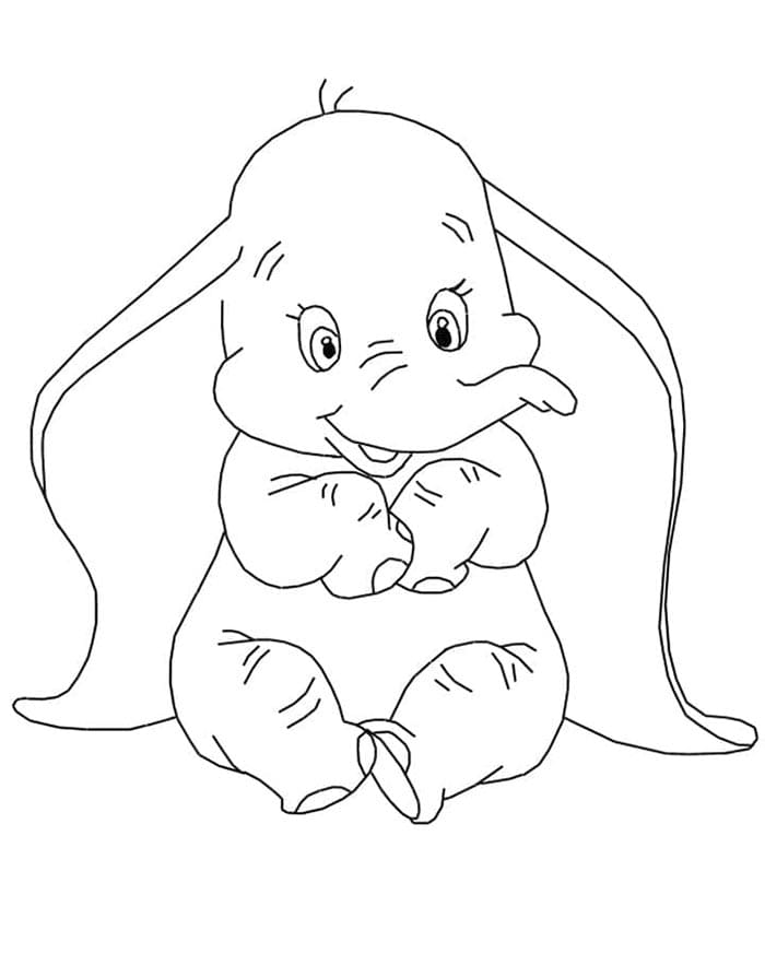 Dumbo zum Ausdrucken ausmalbilder