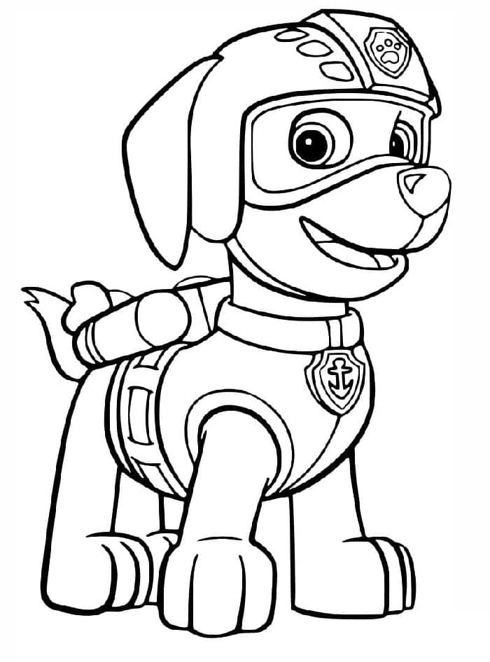 Fantastische Paw Patrol ausmalbilder