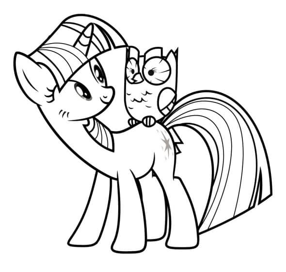 Freundliches My Little Pony ausmalbilder