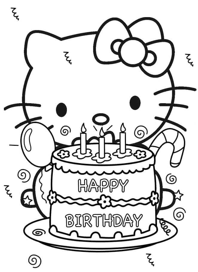 Hello Kitty Bild ausmalbilder