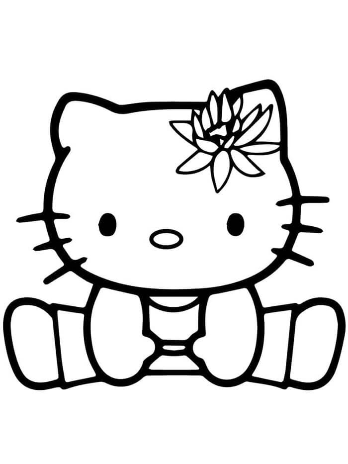 Hello Kitty für 1-jährige Kinder ausmalbilder