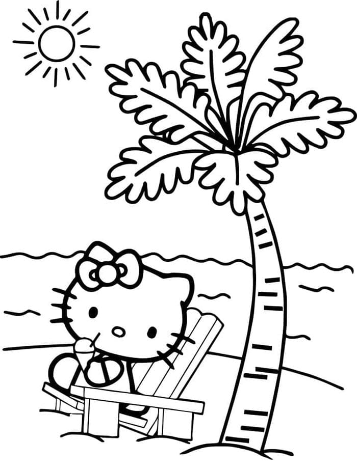 Hello Kitty zum Ausdrucken ausmalbilder