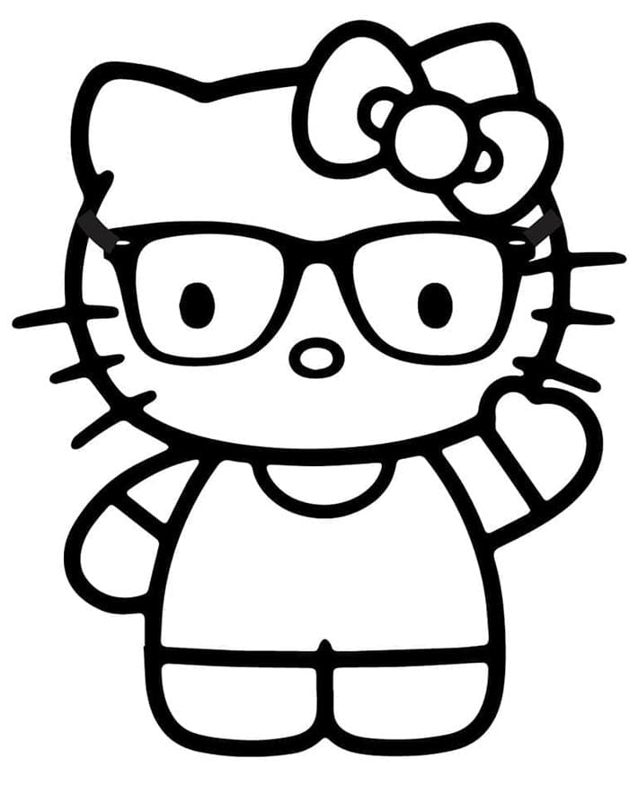 Kleine Hello Kitty ausmalbilder