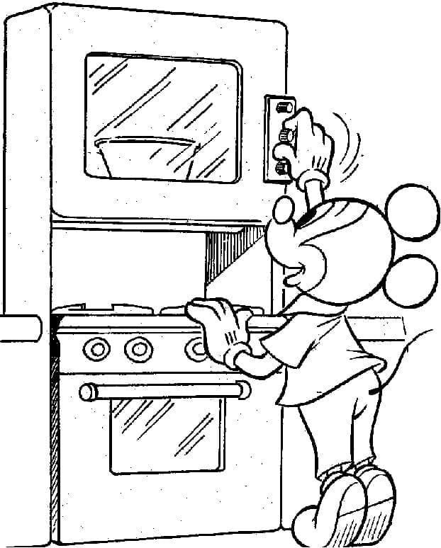 Kleiner Mickey Mouse ausmalbilder