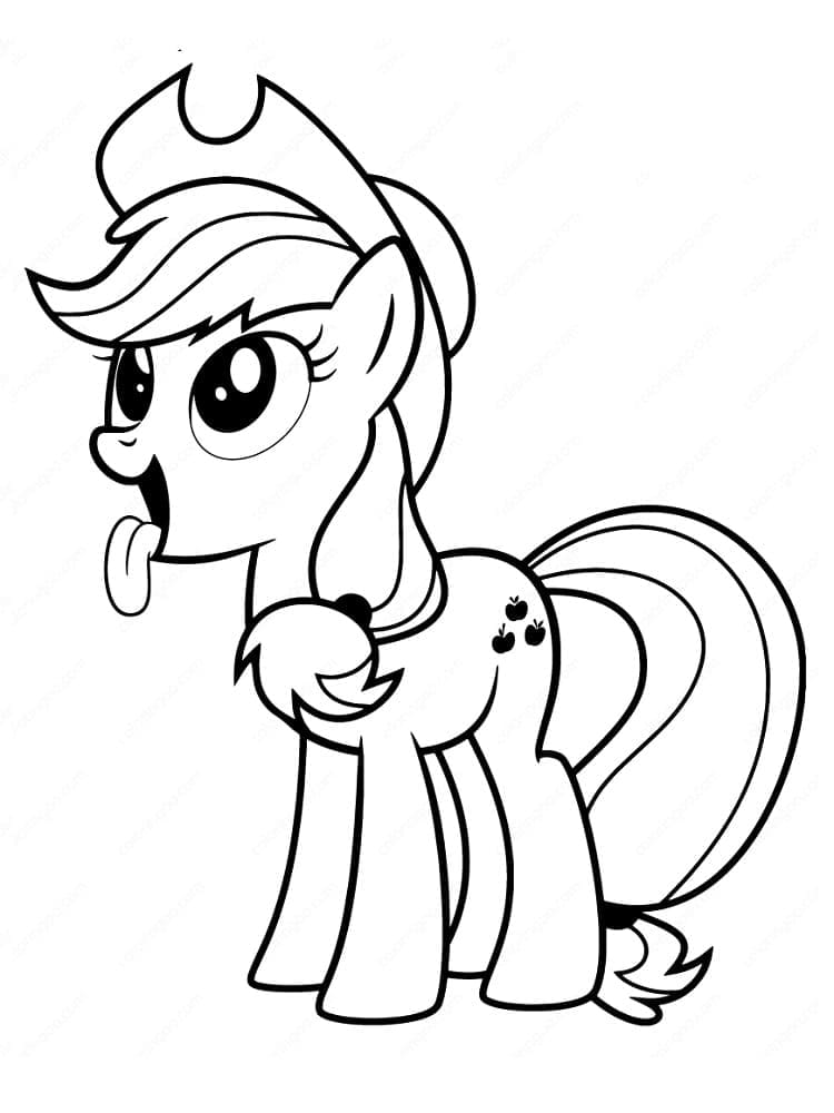 Kostenlos druckbares My Little Pony ausmalbilder