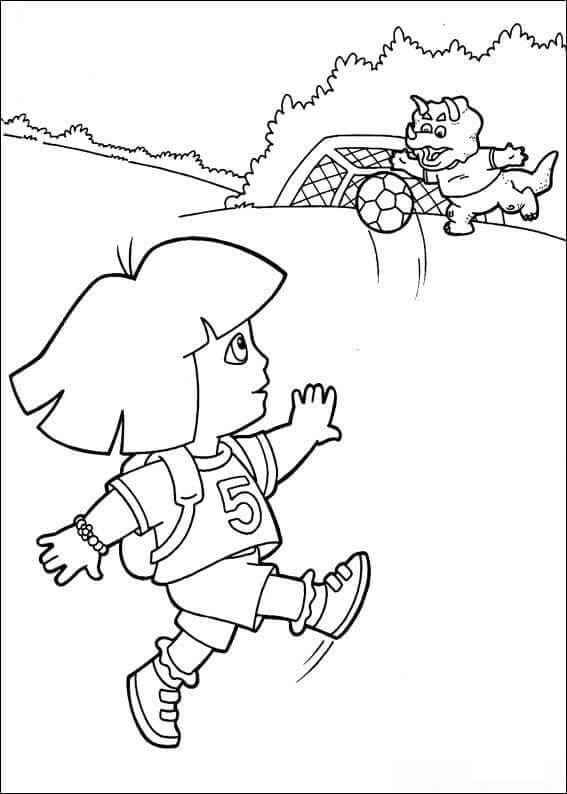 Kostenlose Dora zum Ausdrucken ausmalbilder