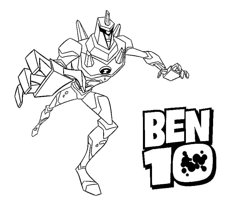 Kostenloser Ben 10 für Kinder ausmalbilder