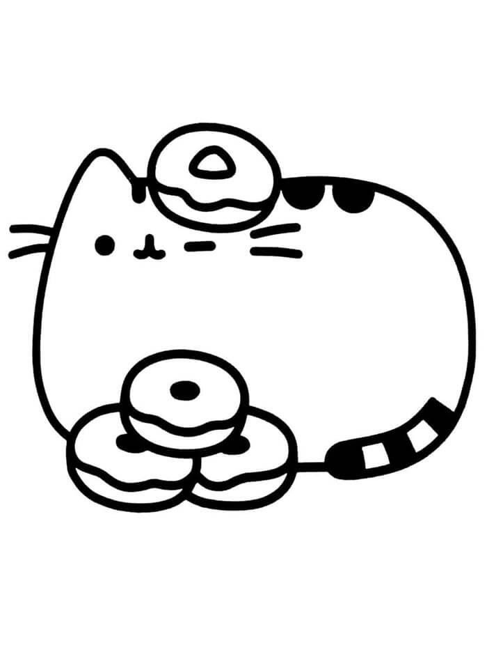 Kostenloses Pusheen Bild ausmalbilder