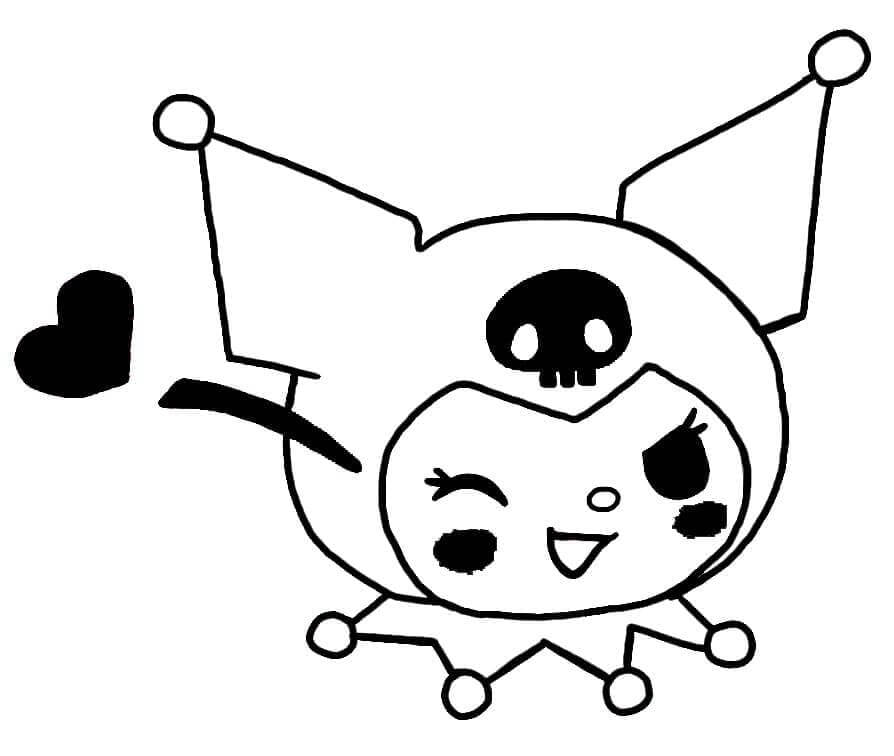 Kuromi kostenlos für Kinder ausmalbilder