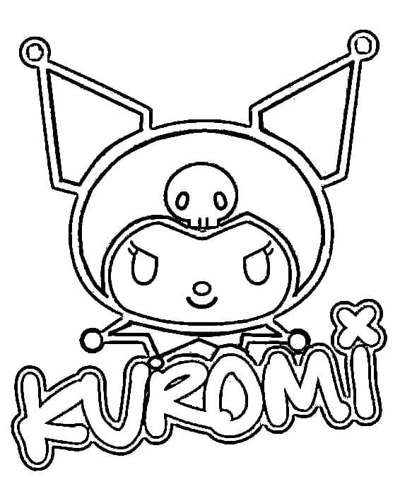 Kuromi zum Ausdrucken ausmalbilder